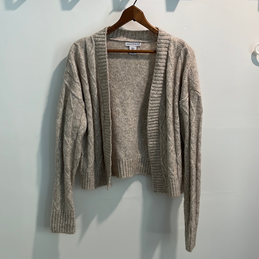 WEARING YOUR HEART ON YOUR SLEEVE Knit Cardigan